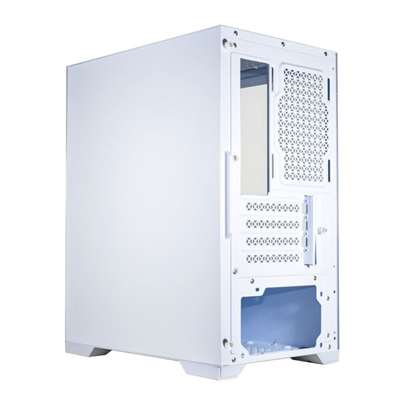 Gabinete Gamer K-MEX CG-W1H5 Aquario Poseidon, Mid-Tower, Lateral de Vidro, Branco, CGW1H5RH0010B0X