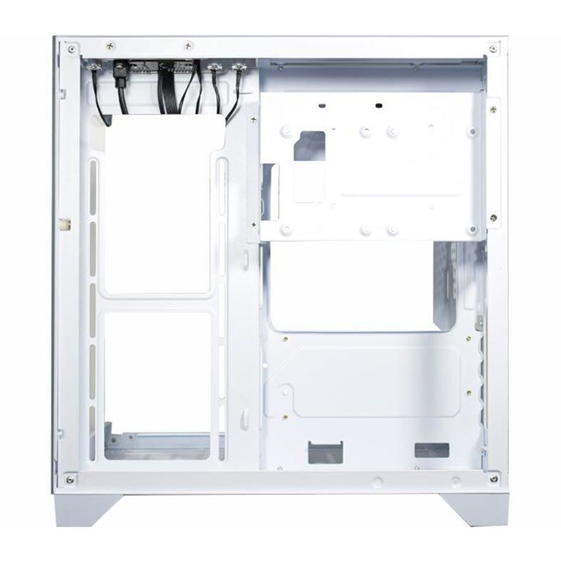 Gabinete Gamer K-MEX CG-xxKN, Mid-Tower, Lateral de Vidro, Branco, CGW1KNRH001CB0X