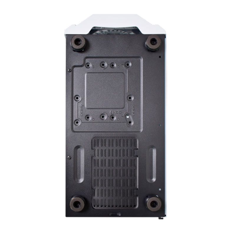 Gabinete Gamer K-MEX CG-xxTJ, RGB, Mid-Tower, Lateral de Vidro, Branco, CGW1TJRH010CB0X
