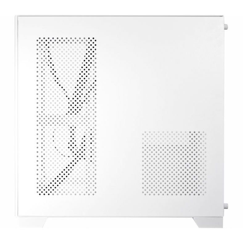 Gabinete Gamer K-MEX CG-xxAD, RGB, Mid-Tower, Lateral de Vidro, Branco, CGW2ADRH002CB0X