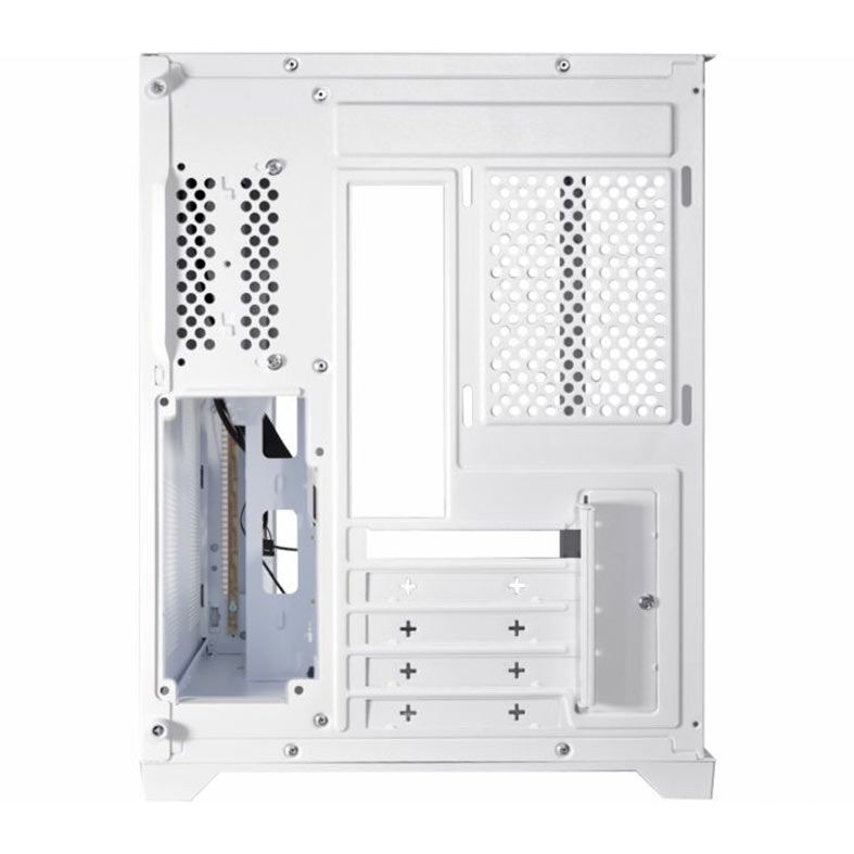 Gabinete Gamer K-MEX CG-xxAD, RGB, Mid-Tower, Lateral de Vidro, Branco, CGW2ADRH002CB0X