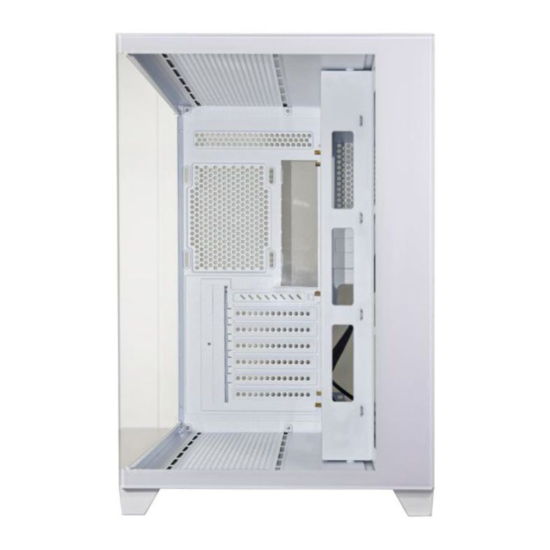 Gabinete Gamer K-MEX W2J1, Mid-Tower, Latera de Vidro, Branco, CGW2J1RH002CB0X