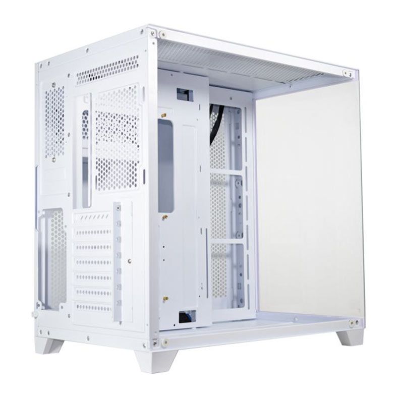 Gabinete Gamer K-MEX W2J1, Mid-Tower, Latera de Vidro, Branco, CGW2J1RH002CB0X