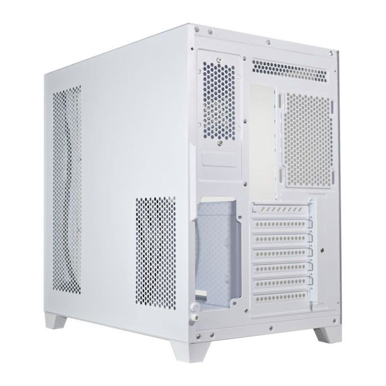 Gabinete Gamer K-MEX W2J1, Mid-Tower, Latera de Vidro, Branco, CGW2J1RH002CB0X