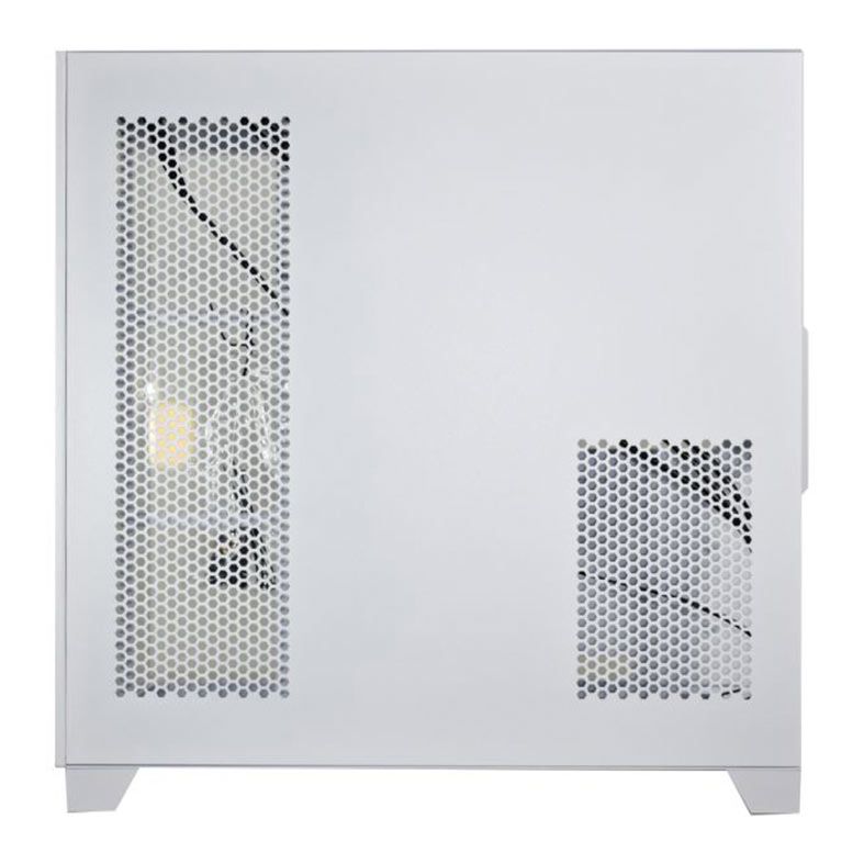 Gabinete Gamer K-MEX W2J1, Mid-Tower, Latera de Vidro, Branco, CGW2J1RH002CB0X