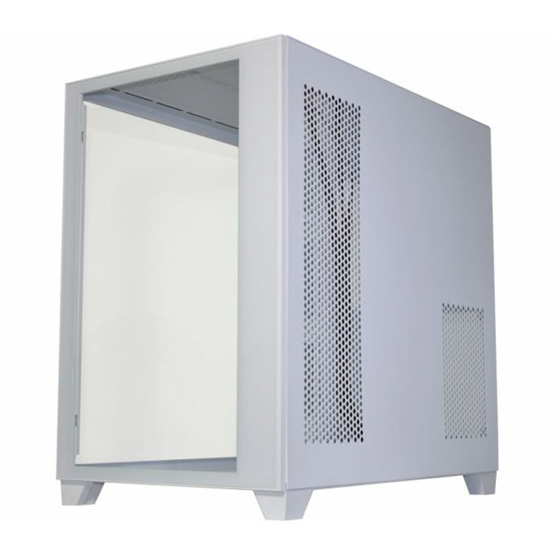 Gabinete Gamer K-MEX CG-W2R4 Aquario Space, Mid-Tower, Lateral de Vidro, Branco, CGW2R4RH002CB0X