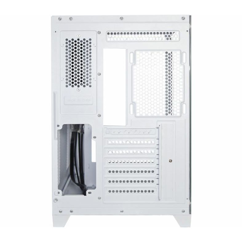 Gabinete Gamer K-MEX CG-W2R4 Aquario Space, Mid-Tower, Lateral de Vidro, Branco, CGW2R4RH002CB0X