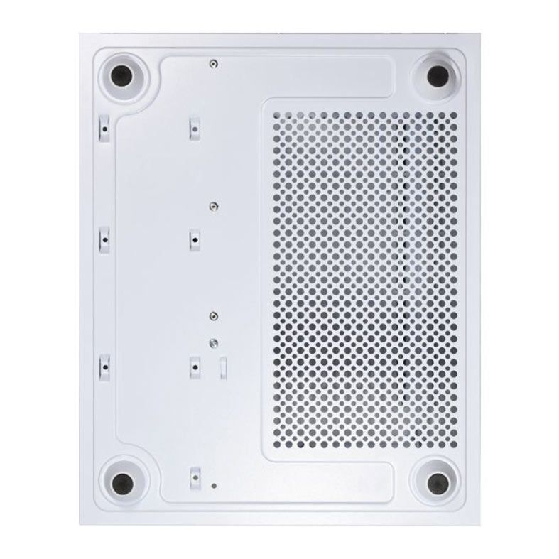 Gabinete Gamer K-Mex Aquario CG-W2SB, Mini-Tower, Lateral de Vidro, Branco, CGW2SBRH002CB0X