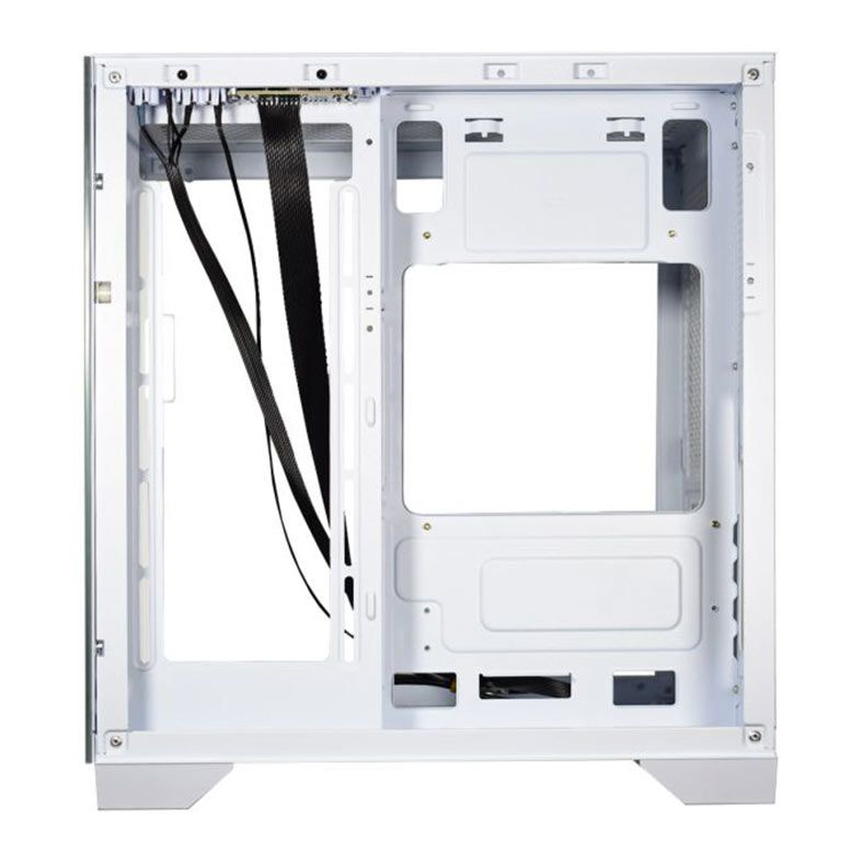 Gabinete Gamer K-Mex CG-W524, Mid-Tower, Lateral de Vidro, Branco, CGW524RH002CB0X