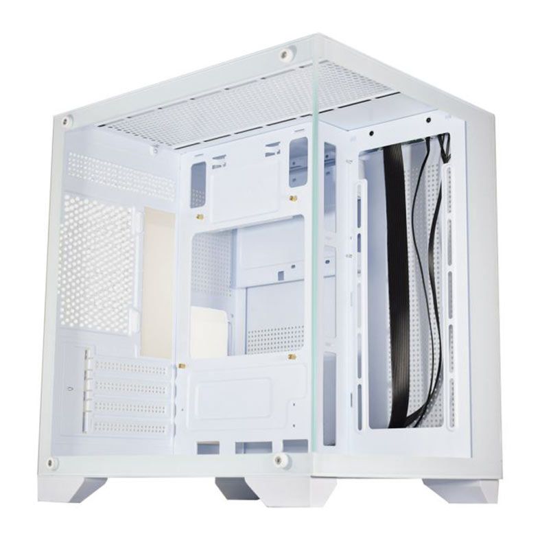 Gabinete Gamer K-Mex CG-W524, Mid-Tower, Lateral de Vidro, Branco, CGW524RH002CB0X