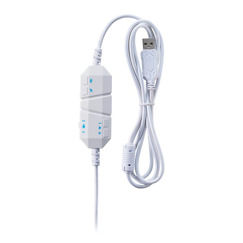 Headset Gamer Cooler Master CH331 Street Fighter 6 Chun-Li, RGB, Virtual 7.1 Surround, Drivers 50mm, Branco, CH-331-SF6CL