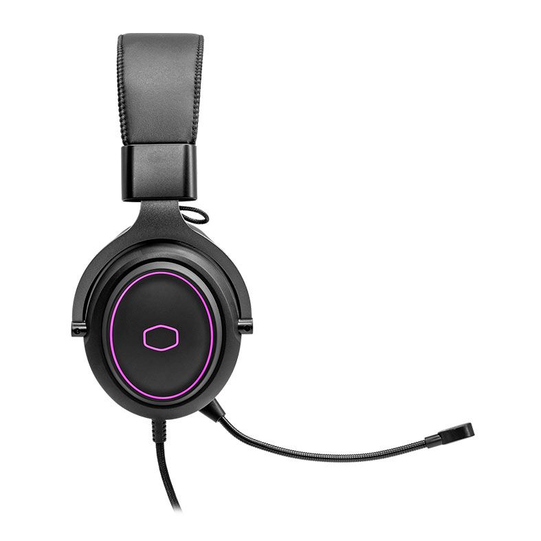 Headset Gamer Cooler Master CH331, RGB, Virtual 7.1 Surround, Drivers 50mm, Preto, CH-331