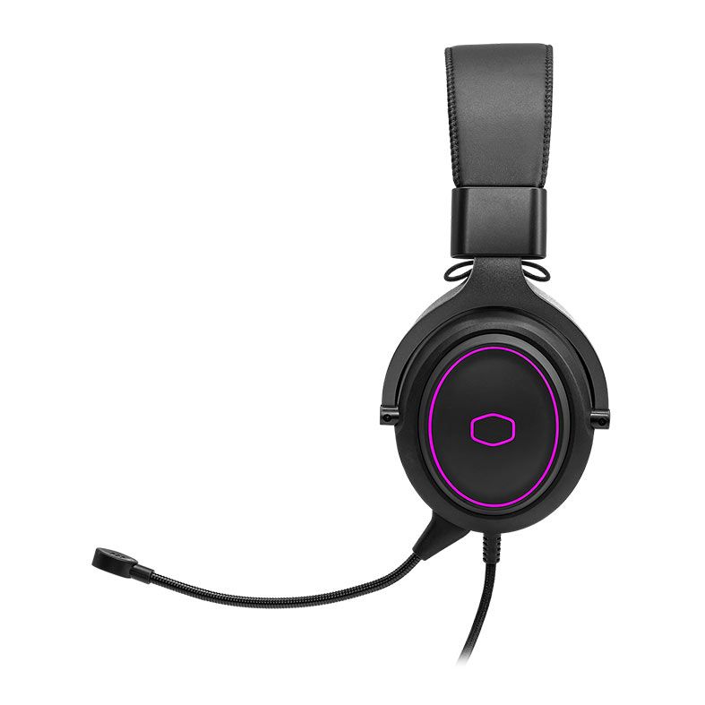 Headset Gamer Cooler Master CH331, RGB, Virtual 7.1 Surround, Drivers 50mm, Preto, CH-331