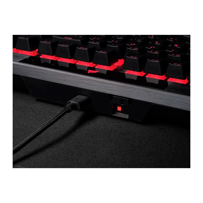 Teclado Mecanico Corsair K70 Pro, RGB, Switch Cherry MX Speed Silver, USB, Cinza, CH-9109414-NA