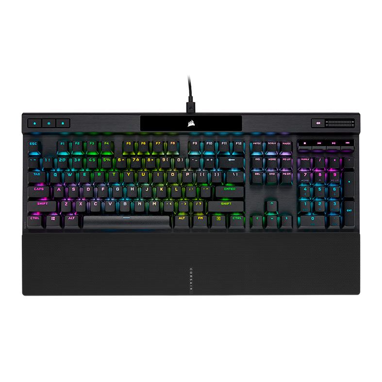 Teclado Optico-Mecanico Corsair K70 PRO RGB, Switch Corsair OPX, Preto, CH-910941A-NA