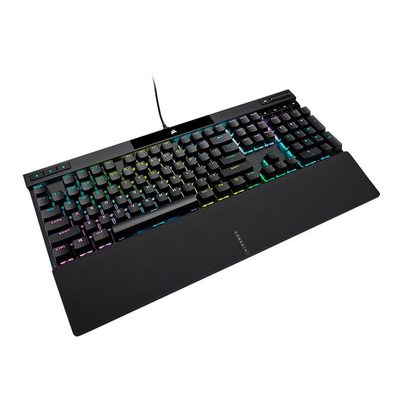 Teclado Optico-Mecanico Corsair K70 PRO RGB, Switch Corsair OPX, Preto, CH-910941A-NA