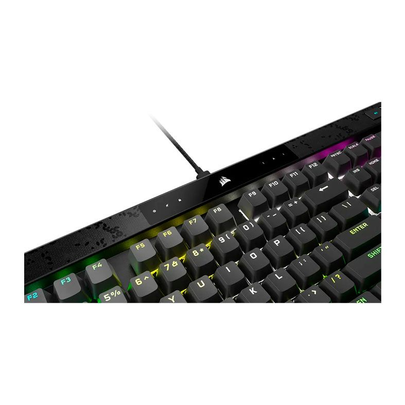 Teclado Magnetico-Mecanico Corsair K70 Max, RGB, Switch MGX Prata, Preto, CH-910961G-NA