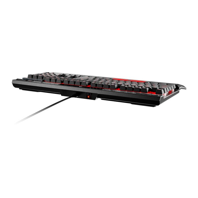 Teclado Magnetico-Mecanico Corsair K70 Max, RGB, Switch MGX Prata, Preto, CH-910961G-NA