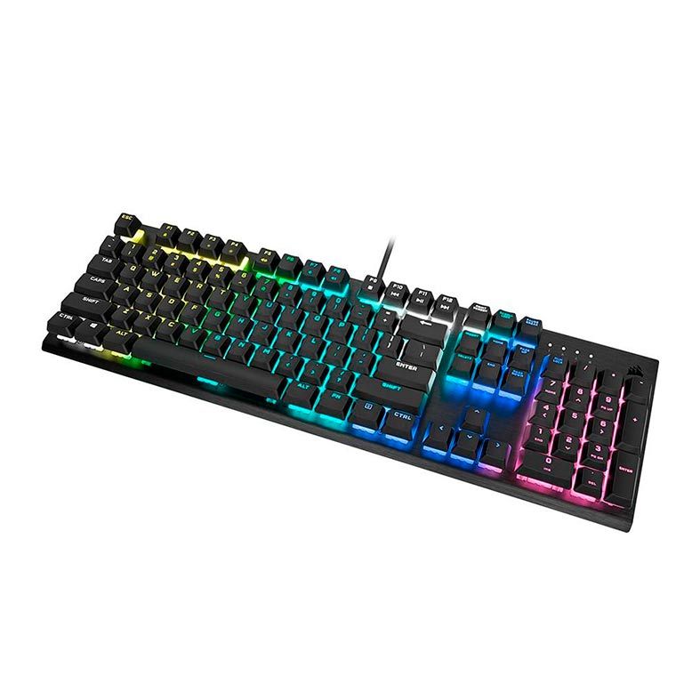 Teclado Mecânico Corsair K60 RGB Pro Switch Cherry Viola, CH-910D019-BR