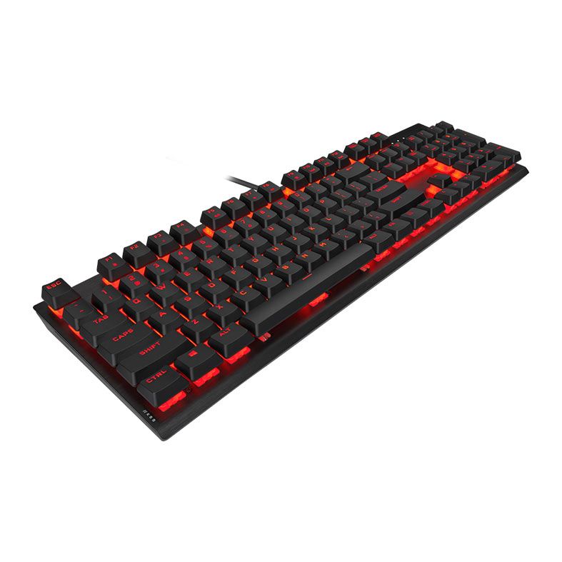 Teclado Mecanico Gamer Corsair K60 Pro, Led Vermelho, US, Switch Cherry Viola, Preto, CH-910D029-NA