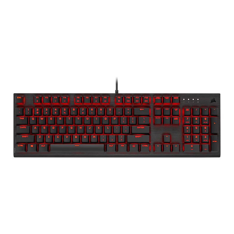 Teclado Mecanico Gamer Corsair K60 Pro, Led Vermelho, US, Switch Cherry Viola, Preto, CH-910D029-NA
