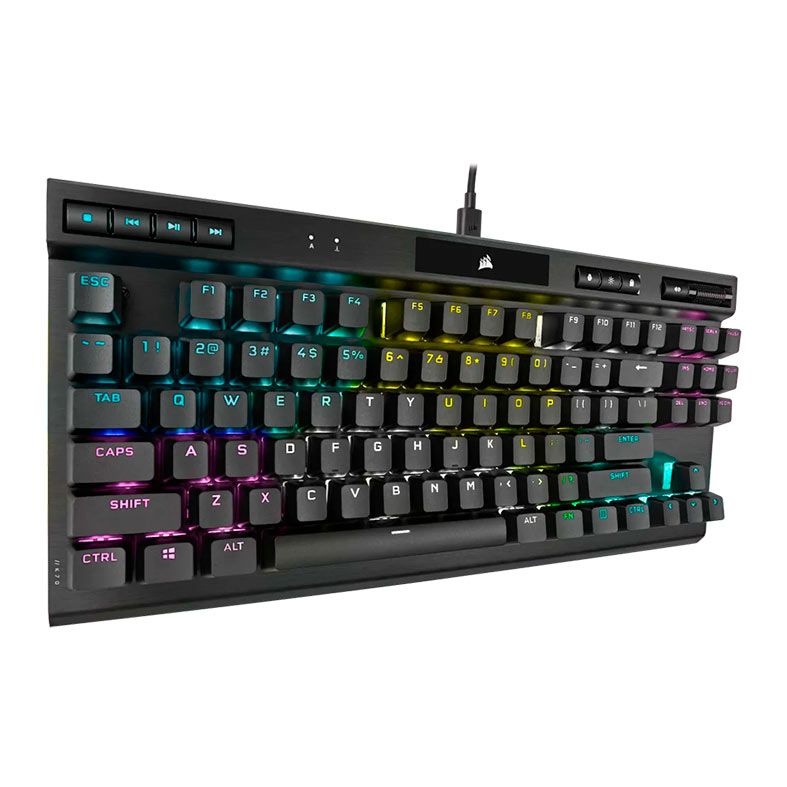 tskayk　1枚　k6y0 OPENBOX Teclado Optico-Mecanico Gamer Corsair K70 RGB TKL