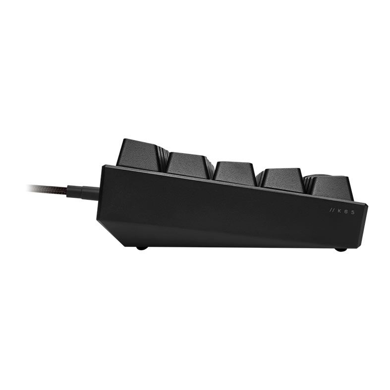 Teclado Mecanico Gamer Corsair K65 RGB Mini, Switch Prata, Preto, CH-9194014-NA