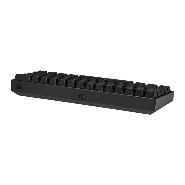 Teclado Mecanico Gamer Corsair K65 RGB Mini, Switch Prata, Preto, CH-9194014-NA