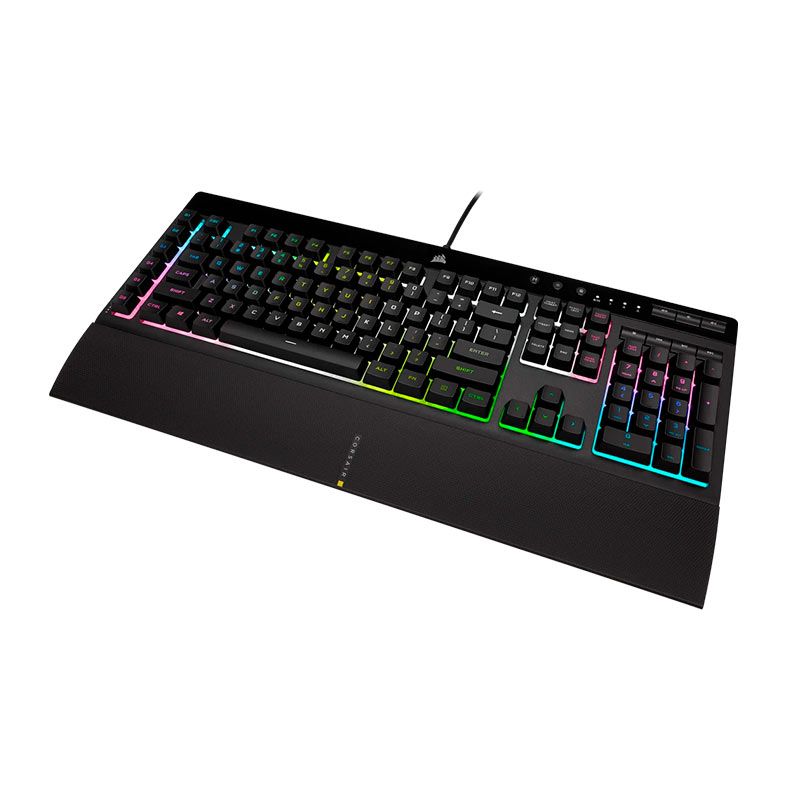 Teclado Gamer Corsair K55 Pro XT, RGB, Switch Rubber Dome, Preto, CH-9226715-NA