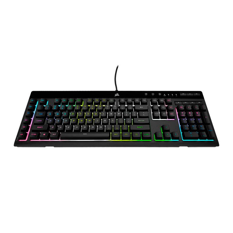 Teclado Gamer Corsair K55 Pro XT, RGB, Switch Rubber Dome, Preto, CH-9226715-NA