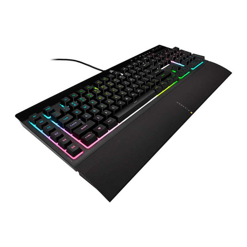 Teclado Gamer Corsair K55 Pro XT, RGB, Switch Rubber Dome, Preto, CH-9226715-NA