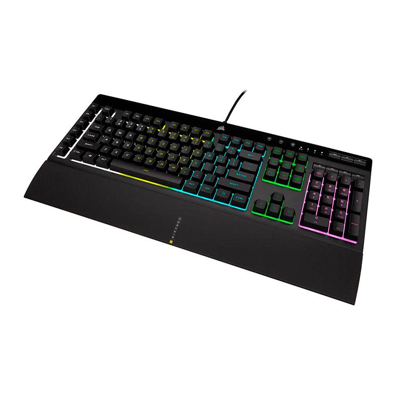 Teclado Gamer Corsair K55 RGB PRO, ABNT2, Preto, CH-9226765-BR