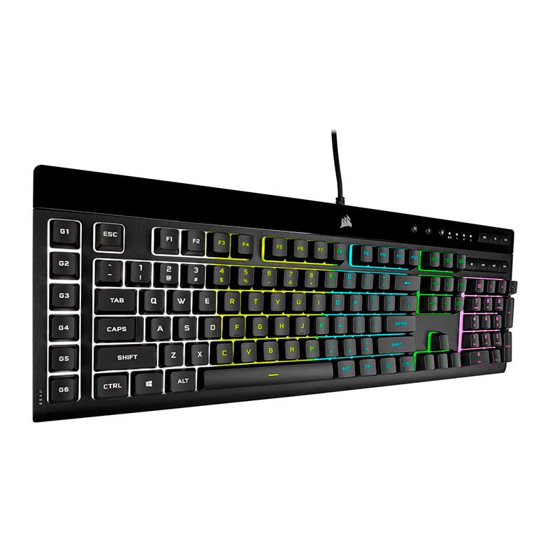 Teclado Gamer Corsair K55 RGB PRO, ABNT2, Preto, CH-9226765-BR