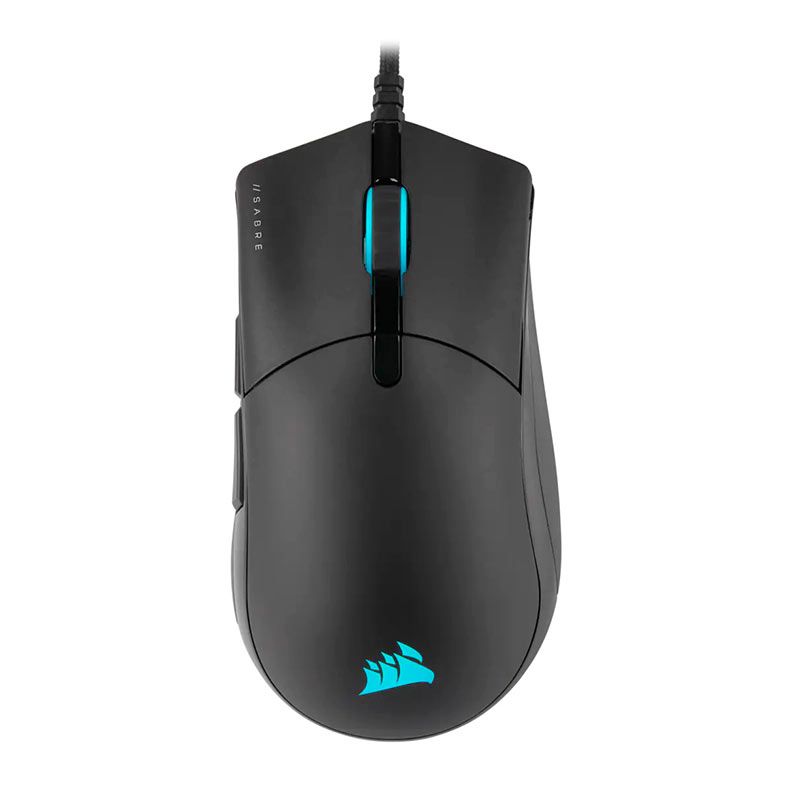 Mouse Gamer Corsair Sabre RGB PRO Champion Series, 18000DPI, 6 Botoes, Preto, CH-9303111-NA