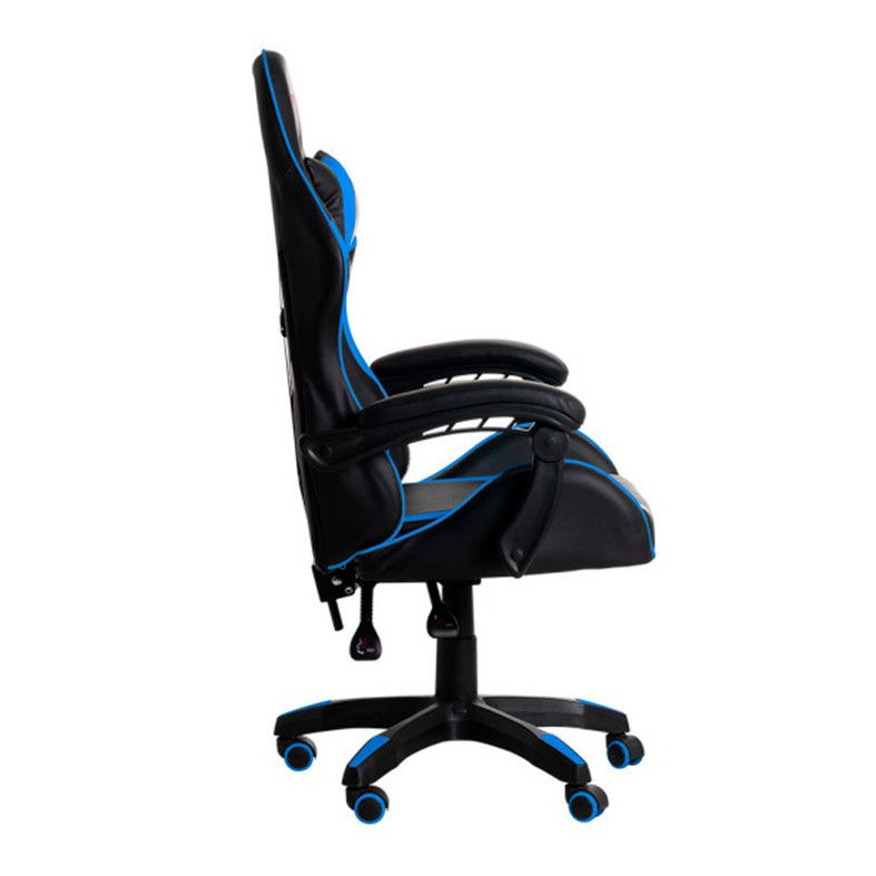 Cadeira Gamer ELG Drakon, Preto e Azul, CH31BKBL