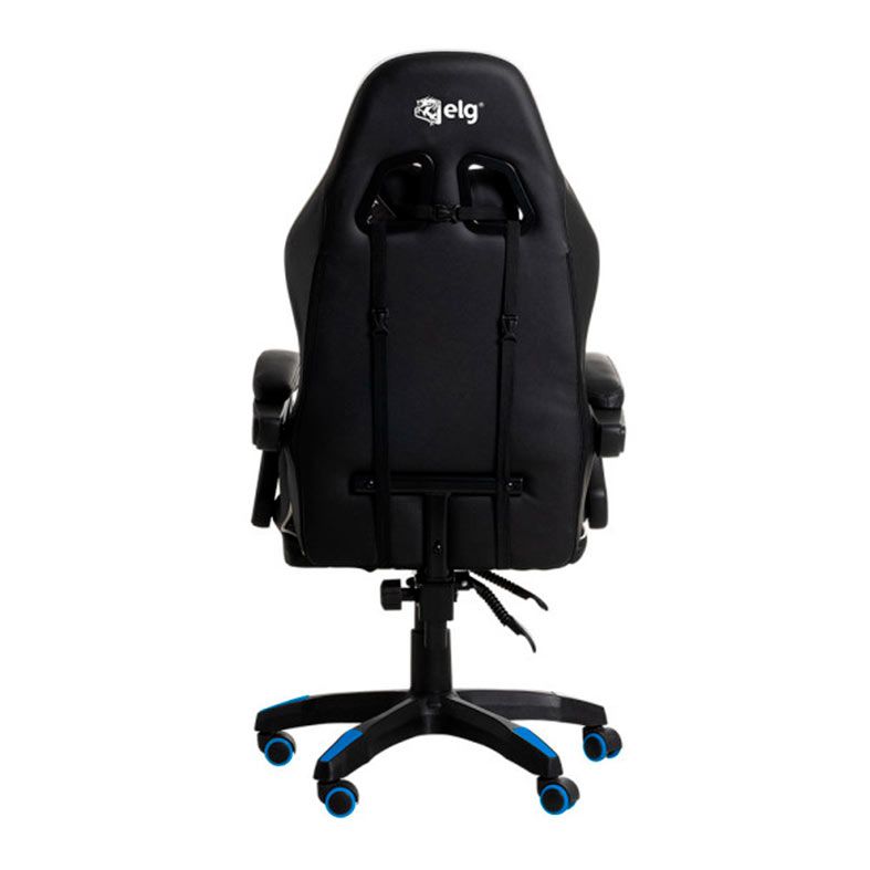 Cadeira Gamer ELG Drakon, Preto e Azul, CH31BKBL
