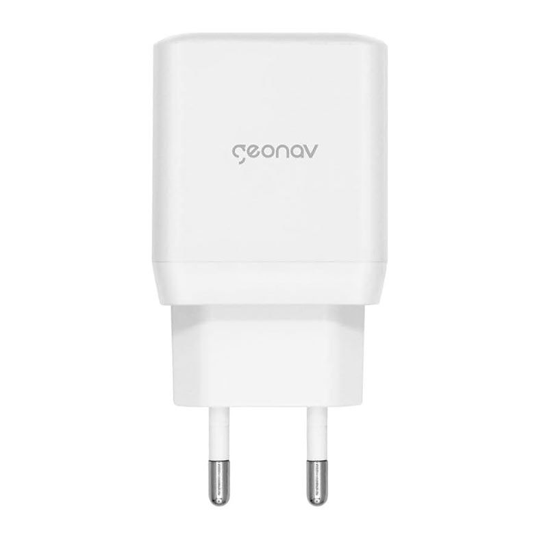 Carregador de Parede Geonav Universal Super Power Duo GaN, 35W, USB-C, Branco, CH35PDWT