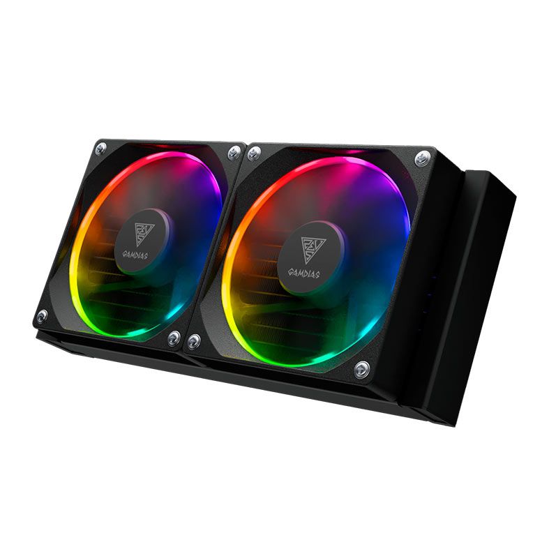 Water Cooler Gamdias Chione M4 240, RGB, 240mm, Preto, CHIONE-M4-240