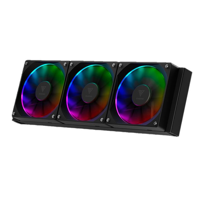 Water Cooler Gamdias Chione P3 360U, RGB, 360mm, Preto, CHIONE-P3-360U