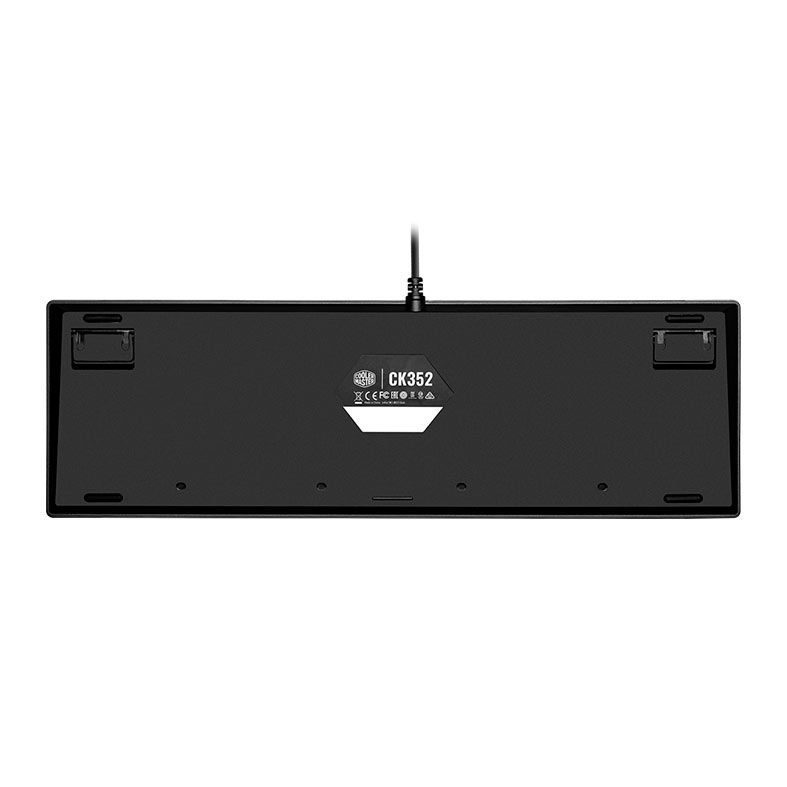 Teclado Mecanico Gamer Cooler Master CK352, RGB, Switch Azul, CK-352-GKML1-US