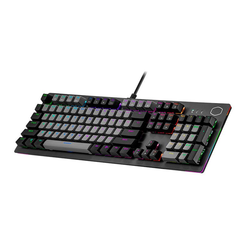 Teclado Mecanico Gamer Cooler Master CK352, RGB, Switch Brown, Cinza e Preto, CK-352-GKMM1-US