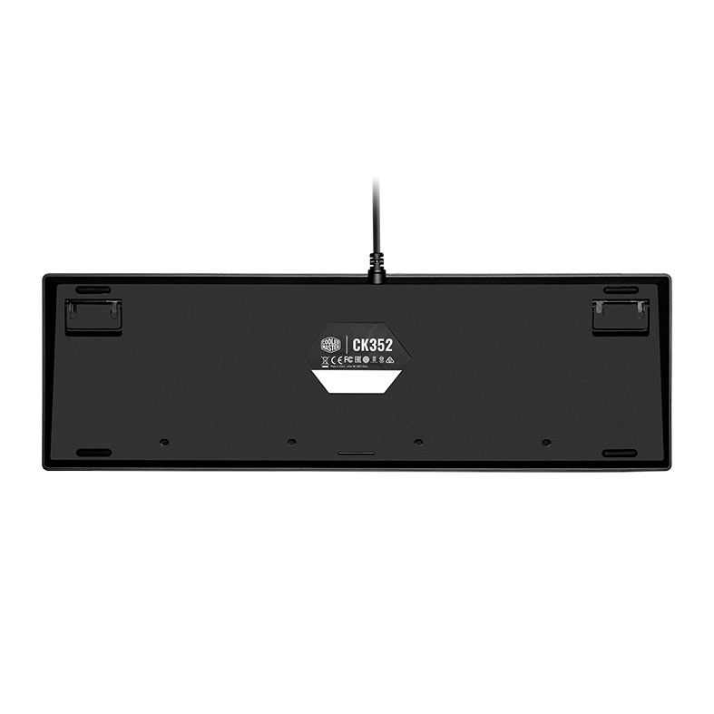 Teclado Mecanico Gamer Cooler Master CK352, RGB, Switch Brown, Cinza e Preto, CK-352-GKMM1-US