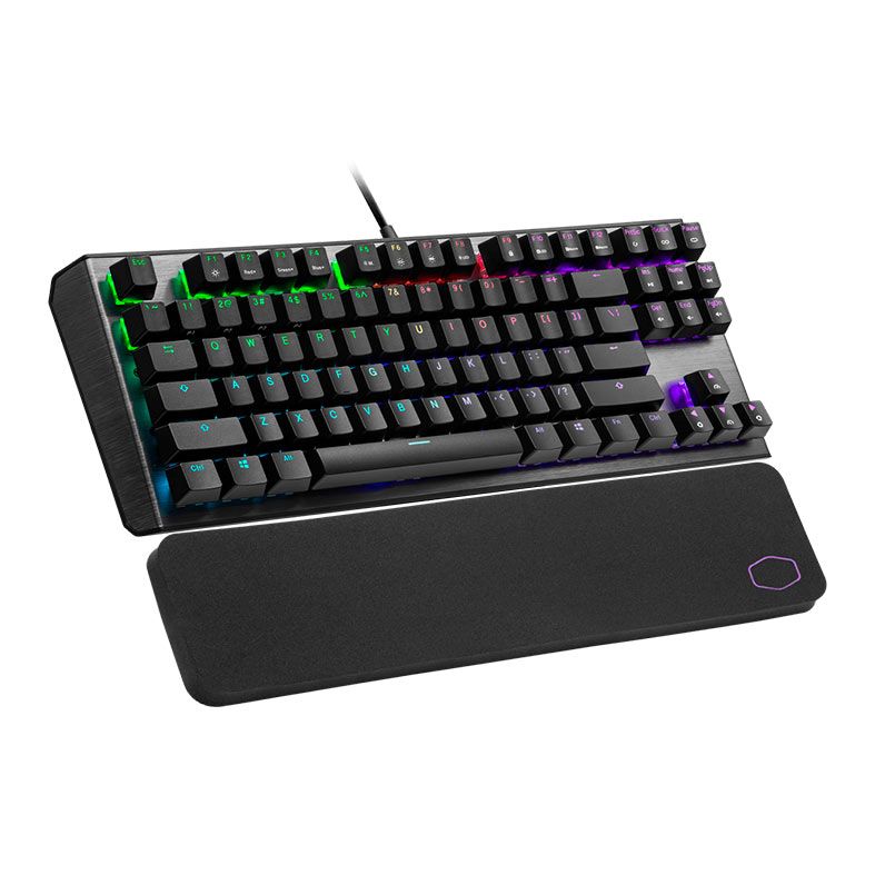 Teclado Mecanico Gamer Cooler Master CK530 V2, RGB, Switch Marrom, CK-530-GKTM1-US