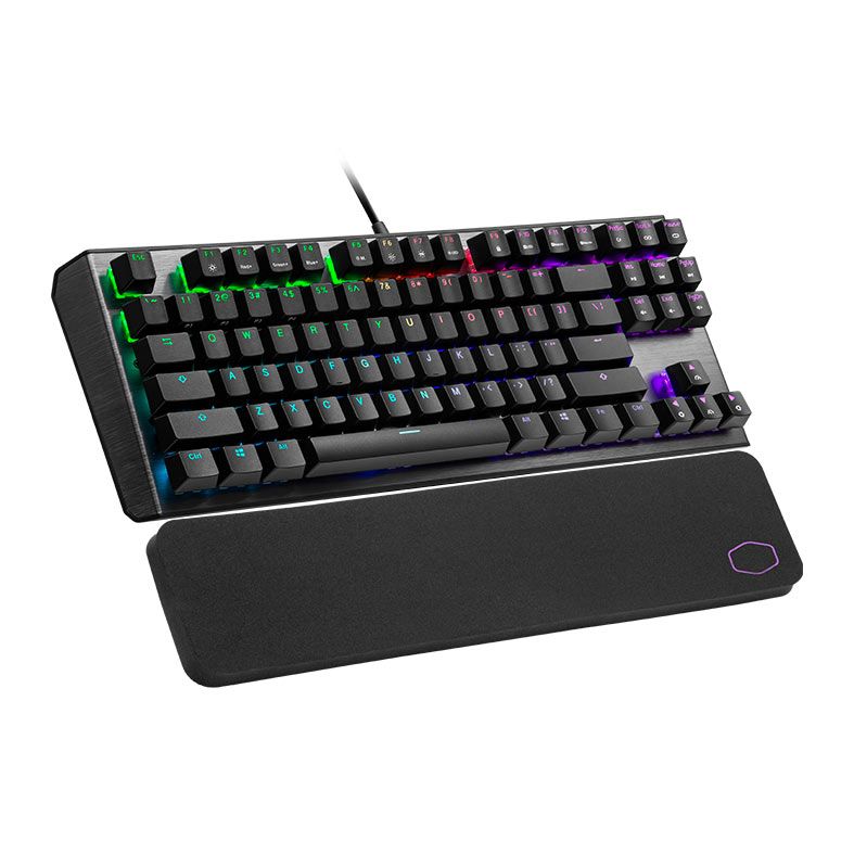 Teclado Mecanico Gamer Cooler Master CK530 V2, RGB, Switch Vermelho, CK-530-GKTR1-US