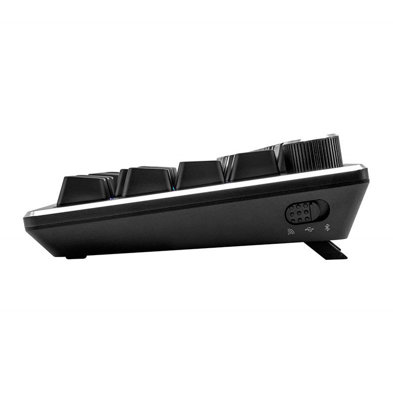 Teclado Gamer Cooler Master CK721, Wireless, RGB, 65%, Switch Marrom, CK-721-GKTM1-US