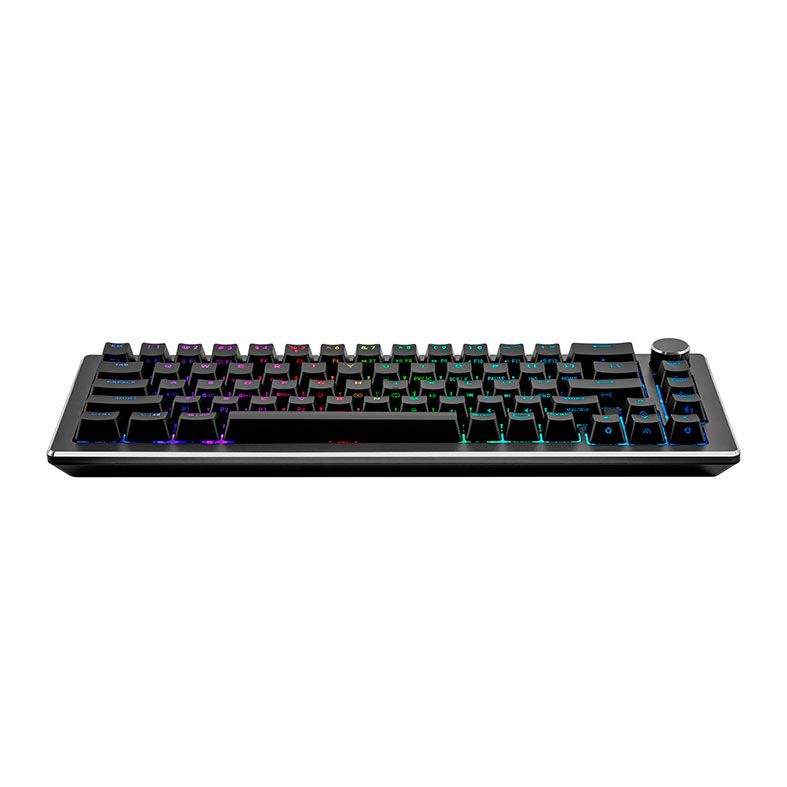 Teclado Gamer Cooler Master CK721, Wireless, RGB, 65%, Switch Marrom, CK-721-GKTM1-US