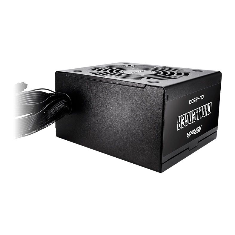 Fonte AsRock CL-850G, 850W, ATX 3.1, 80 Plus Gold, Preto, CL-850G