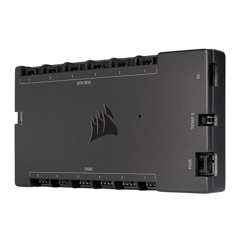 Controlador Corsair ICUE Commander Core XT, Preto, CL-9011112-WW