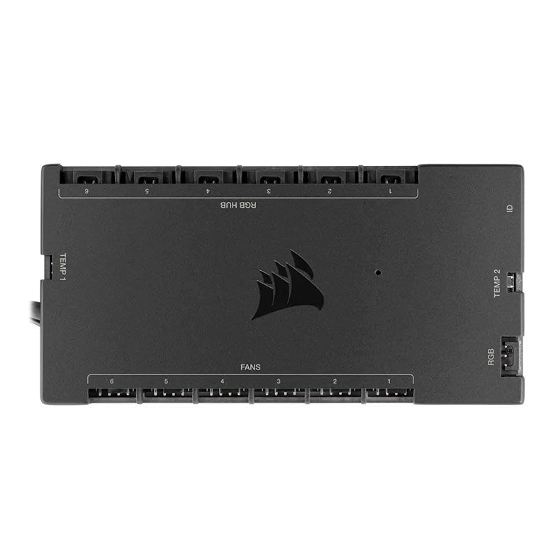Controlador Corsair ICUE Commander Core XT, Preto, CL-9011112-WW
