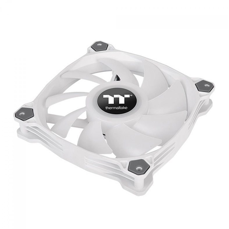 Kit Ventoinha Thermaltake Pure Duo 12, 2X120mm, ARGB, Branco, CL-F097-PL12SW-B